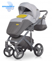 Kur pirkt bērnu rati Riko Vario grey 
