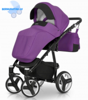 Bērnu kulbu rati Riko re-flex 07 Plum