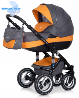 bērnu universālie rati Riko Brano 06 Orange 
